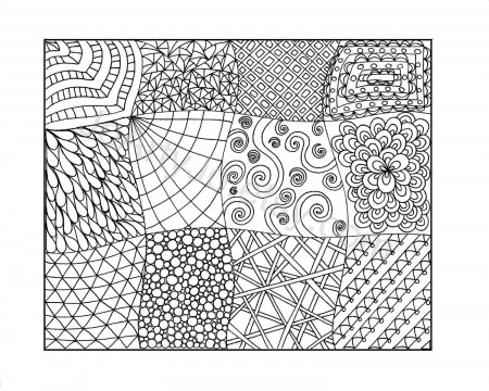 54 Free Printable Coloring Pages for Adults Only - Large Image ...