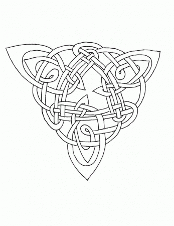 7 Best Images of Printable Coloring Pages Celtic Knot - Celtic ...