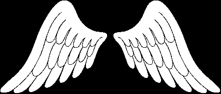14 Pics Coloring Pages Cross Angel Wings 13 Angels
