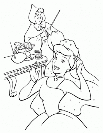 Cinderella 3 Coloring Pages Coloring Pages Coloring Pages For 