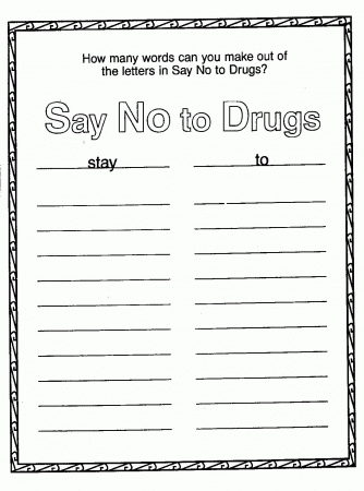 Intellect Red Ribbon Week Free Coloring Pages, Definition Red ...