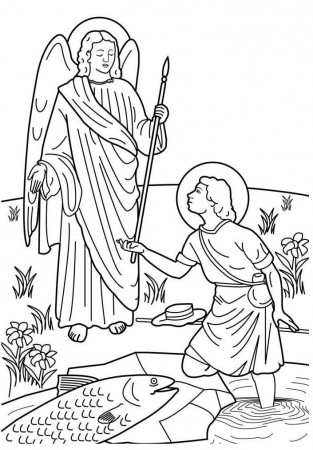 Archangel coloring page | Archangel