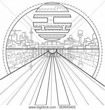 Adult Coloring Page Vector & Photo (Free Trial) | Bigstock