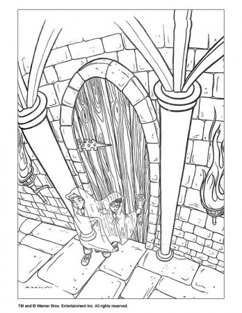 HARRY POTTER coloring pages - Harry potter