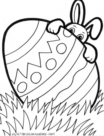 Pin Egg Coloring Pages For Free Printable Easter