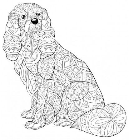 Dog Coloring Pages: Free Printable Coloring Pages of Dogs for Dog Lovers of  All Ages | Printables | 30Seconds Mom