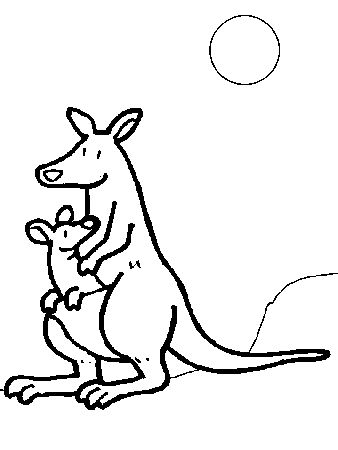 Country Of Australia Coloring Pages