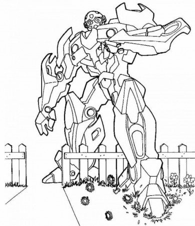 Printable Transformers Coloring Page - Cartoon Coloring : oColoring.