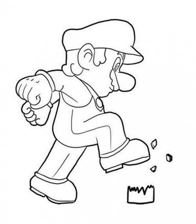 Download Latest Mario Brothers Coloring Pages to Print | Mario 