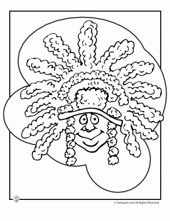 patricks day coloring pages for kids printable