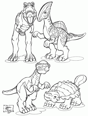Coloring Pages Of Dinosaurs | Best Coloring Pages