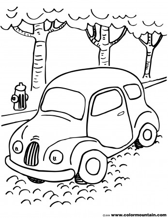 Volkswagen Coloring Sheet - Create A Printout Or Activity