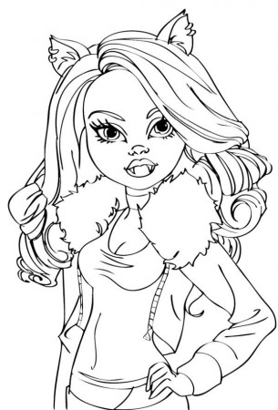Big Monster High Boys Coloring Pages - Coloring Pages For All Ages
