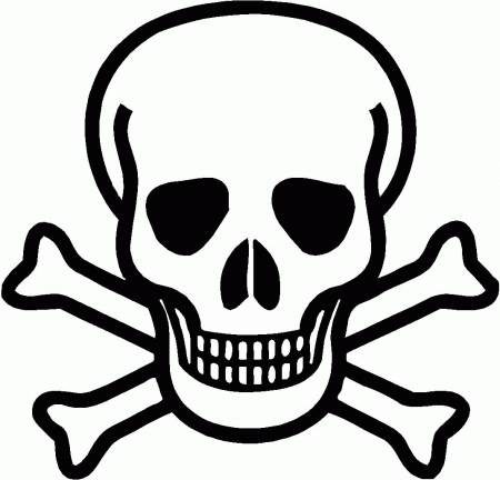 Skull Pictures For Kids - Coloring Pages for Kids and for Adults