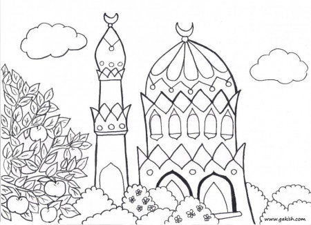 coloring page islamic az coloring pages. printable islamic ...