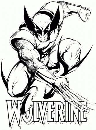 Wolverine and the X-Men Coloring Pages