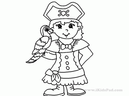 13 Pics of Girl Pirate Coloring Pages - Girl Pirate Coloring Page ...