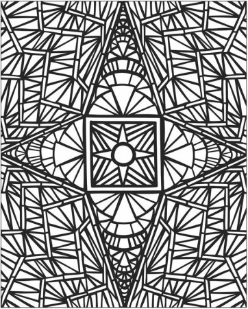 Traditional Mosaic Coloring Pages #7108 Mosaic Coloring Pages ...