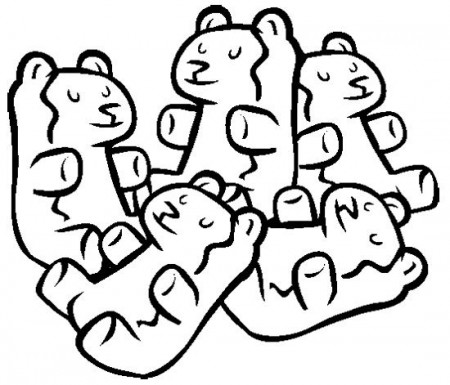 Gummy Bear Coloring Pages | Gummi Bears Coloring Page is part of cookie coloring  pages. Today (Nov ... | Bear coloring pages, Coloring pages, Coloring for  kids