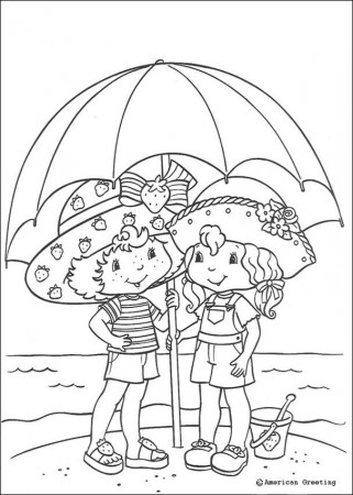 STRAWBERRY SHORTCAKE coloring pages - Strawberry Shortcake new DVD