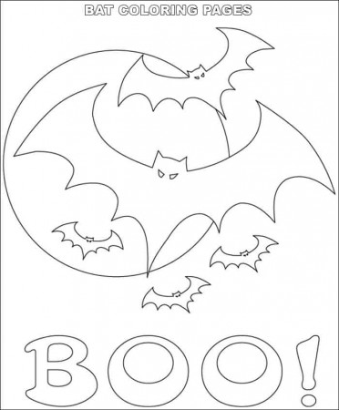 Cool Collection Of Bat Coloring Pages - StPeteFest.org