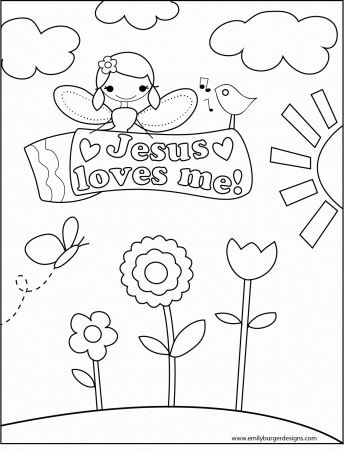 Jesus Coloring Pages - Coloring Home