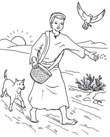 The best free Parable coloring page images. Download from 134 free ...