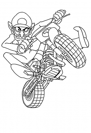 Free Printable Super Mario Waluigi Coloring Page, Sheet and Picture for  Adults and Kids (Girls and Boys) - Babeled.com