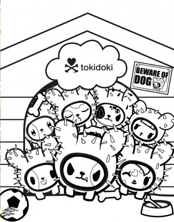 tokidoki coloring pages. everything. tokidoki donutella coloring ...