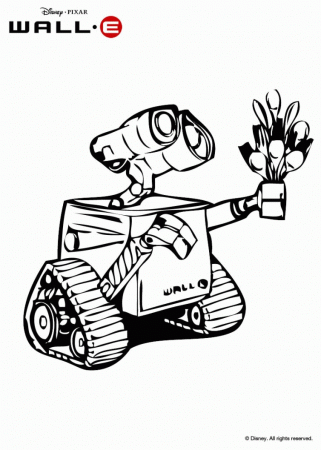 Wall e coloring pages to download and print for free