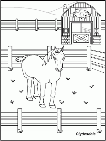 Step by Step to Color Printable Horse Coloring Pages ...