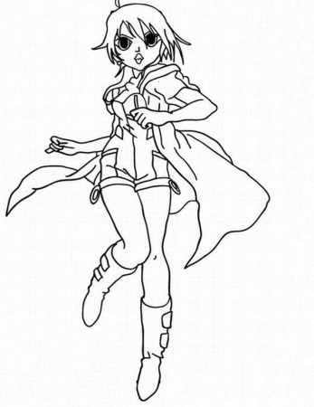 Fabia from Bakugan is Going to Save Neathia Coloring Pages : Batch ...