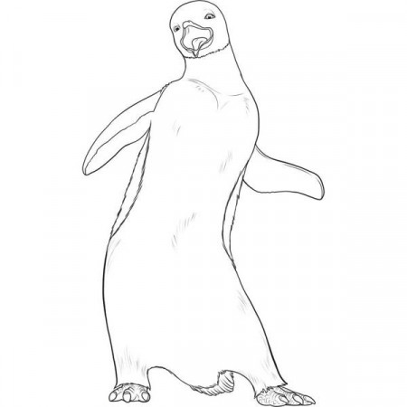 Happy Feet Coloring Pages
