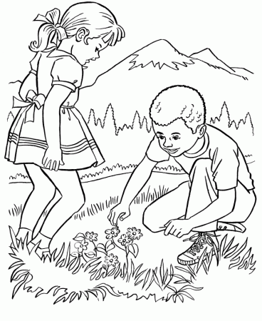 Farm Work and Chores Coloring Pages | Printable Farm wonders of 