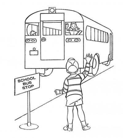Top 10 Free Printable School Bus Coloring Pages Online