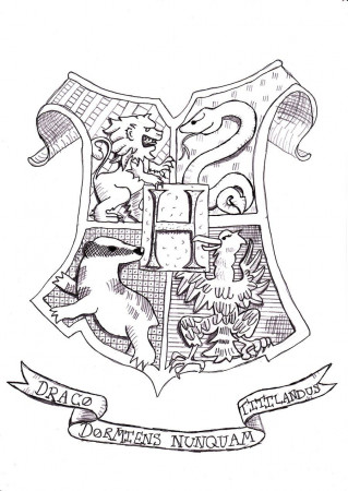 Harry Potter Hogwarts Coloring Pages - HiColoringPages