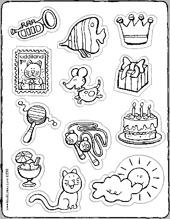 stickers - kiddicolour