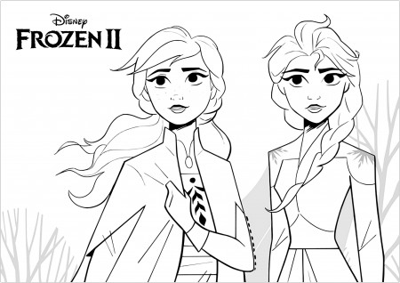 Frozen 2 for kids - Frozen 2 Kids Coloring Pages