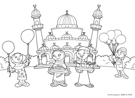Mosque #28 (Buildings and Architecture) – Printable coloring pages