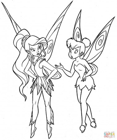 Disney Fairies coloring pages | Free Coloring Pages