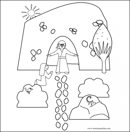 Easter Color Pages For Sunday School - High Quality Coloring Pages
