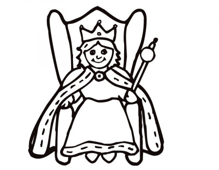 Queen Coloring Pages Pictures - Whitesbelfast.com