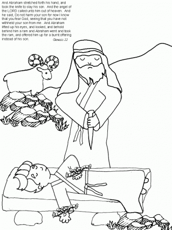 Rehearsal Abraham Coloring Pages Printable Coloring Pages ...