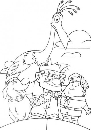 pixar up coloring pages | Only Coloring Pages
