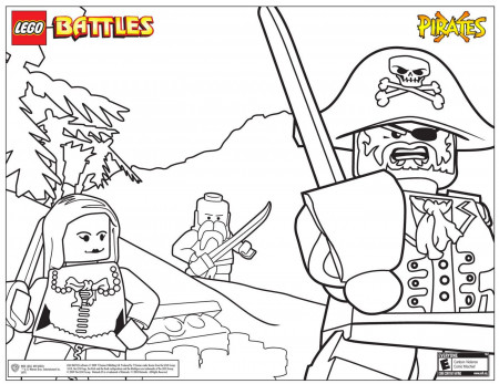 LEGO Pirate Coloring Page, Lego Coloring Pages To Print AZ ...