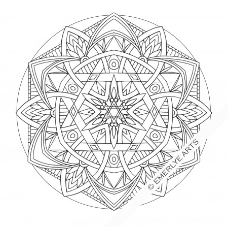 23 Awesome Mandala Coloring Page - FREE Download Printable ...