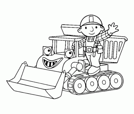 Coloring Pages Online: Bob the Builder Coloring Pages