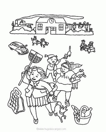 Coloring Page - Summer holiday coloring pages 46