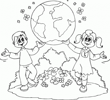 Earth Day Coloring Pages (7) - Coloring Kids