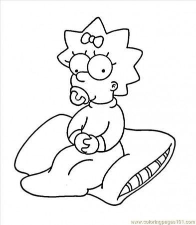 BART, HOMER, LISA AND MARGE SIMPSONS COLORING PAGES - Coloring Home